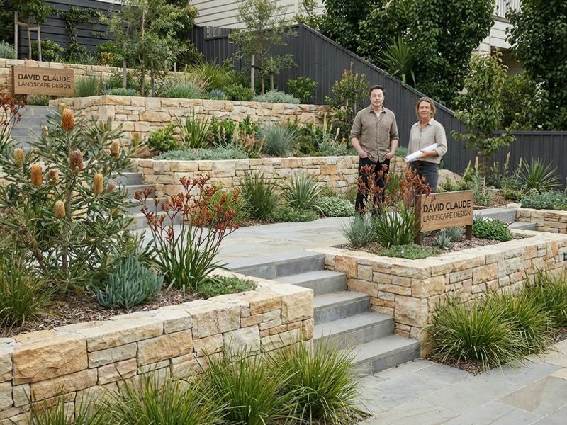 Steep block transformation - before and after